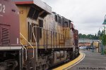 Northbound UP/CP Grain Train